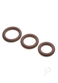 Jock Discrete Silic Cockring Set Drk