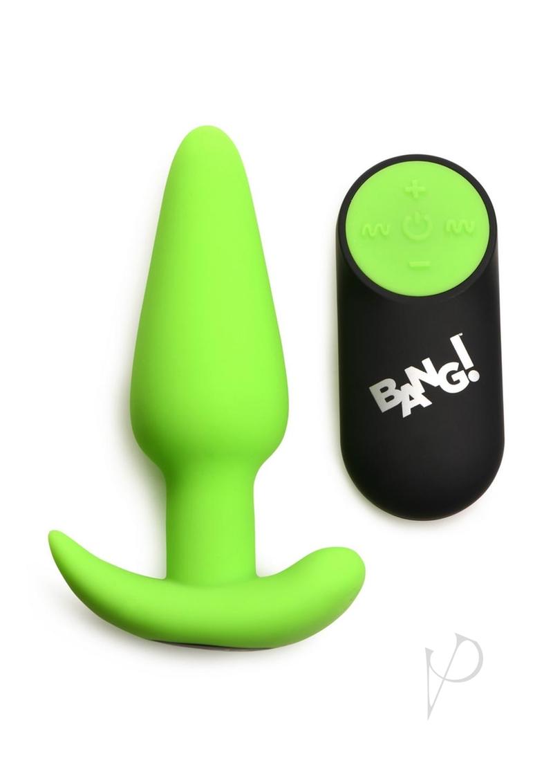 Bang 21x Gitd Butt Plug W/remote