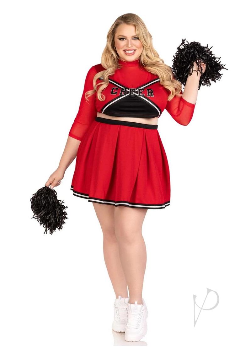 Varsity Babe 3pc Set 3x/4x Red