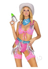 Space Cowgirl 4pc Set Sm Multicolor