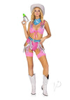 Space Cowgirl 4pc Set Sm Multicolor