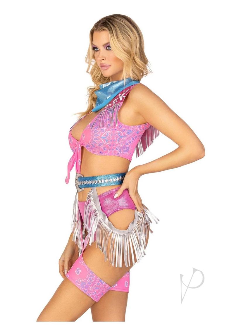 Space Cowgirl 4pc Set Md Multicolor