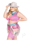 Space Cowgirl 4pc Set 1x/2x Multicolor