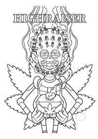 Killer Buds Coloring Book