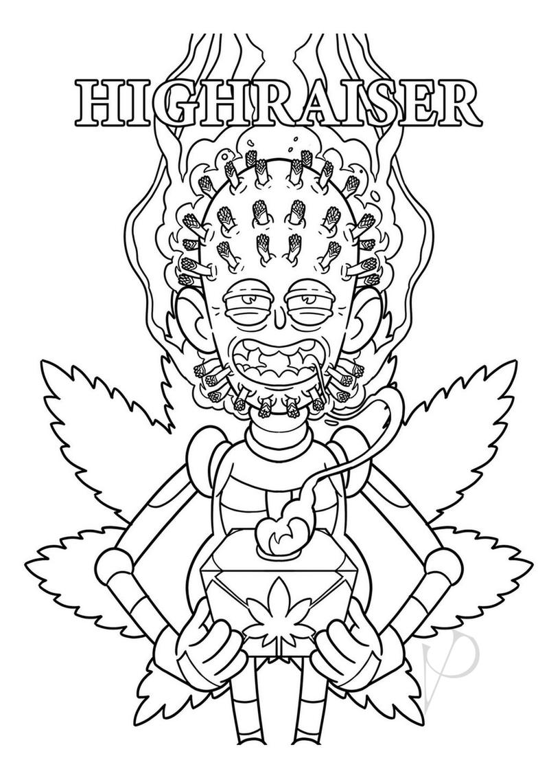 Killer Buds Coloring Book