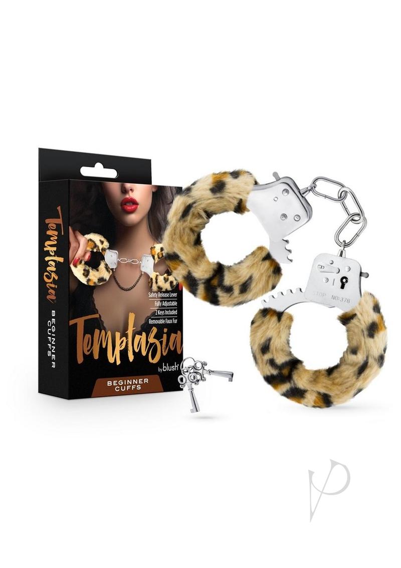 Temptasia Beginner Cuffs Leopard