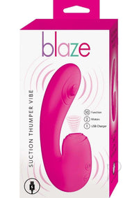 Blaze Suction Thumper Vibe Pink