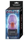 Delite Heated Rose Masturbator Purple
