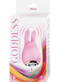 Goddess Diamond Bunny Tickler Pink