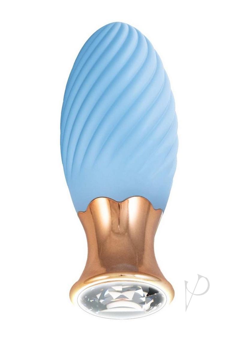 Goddess Diamond Tulip Massager Blue