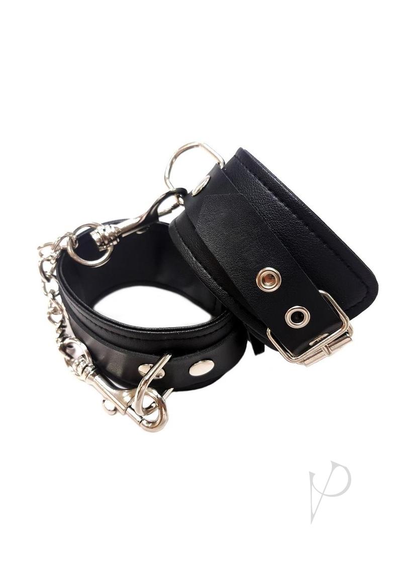 Fp Wrist Cuffs Vegan Leather Black