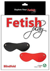 Fb Blindfold Vegan Leather Black