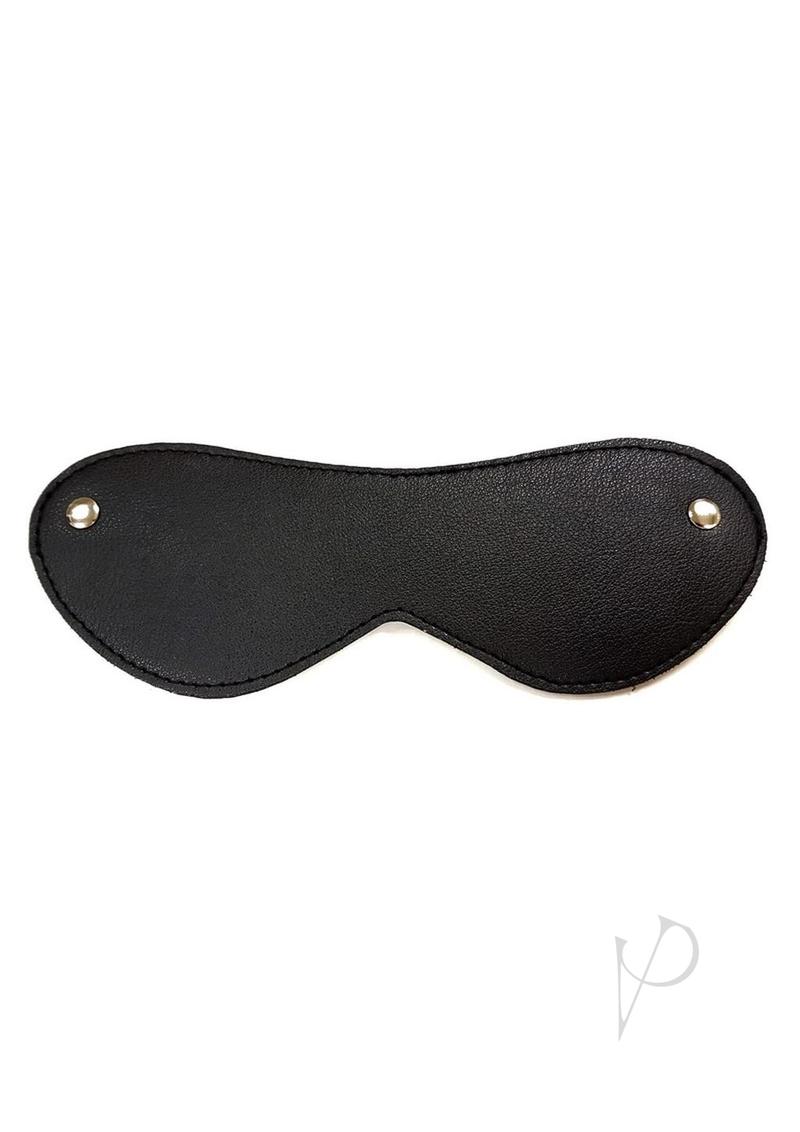 Fb Blindfold Vegan Leather Black