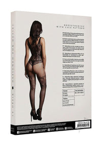 Lace Fishnet Bodystocking Os Blk