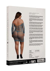 Long Sleeved Net Mini Dress Qn Blu