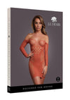 Long Sleeved Net Mini Dress Os Sunset