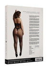 Fishnet Lace Bodystocking Qn Blk