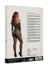 Lace Long Sleeved Bodystocking Os Grn