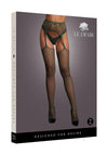 Fishnet Lace Garterbelt Stocking Os Grn