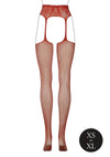 Fishnet Lace Garterbelt Stocking Os Sun