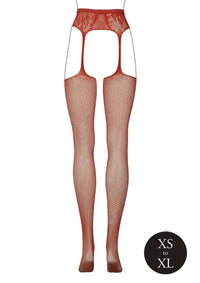 Fishnet Lace Garterbelt Stocking Os Sun