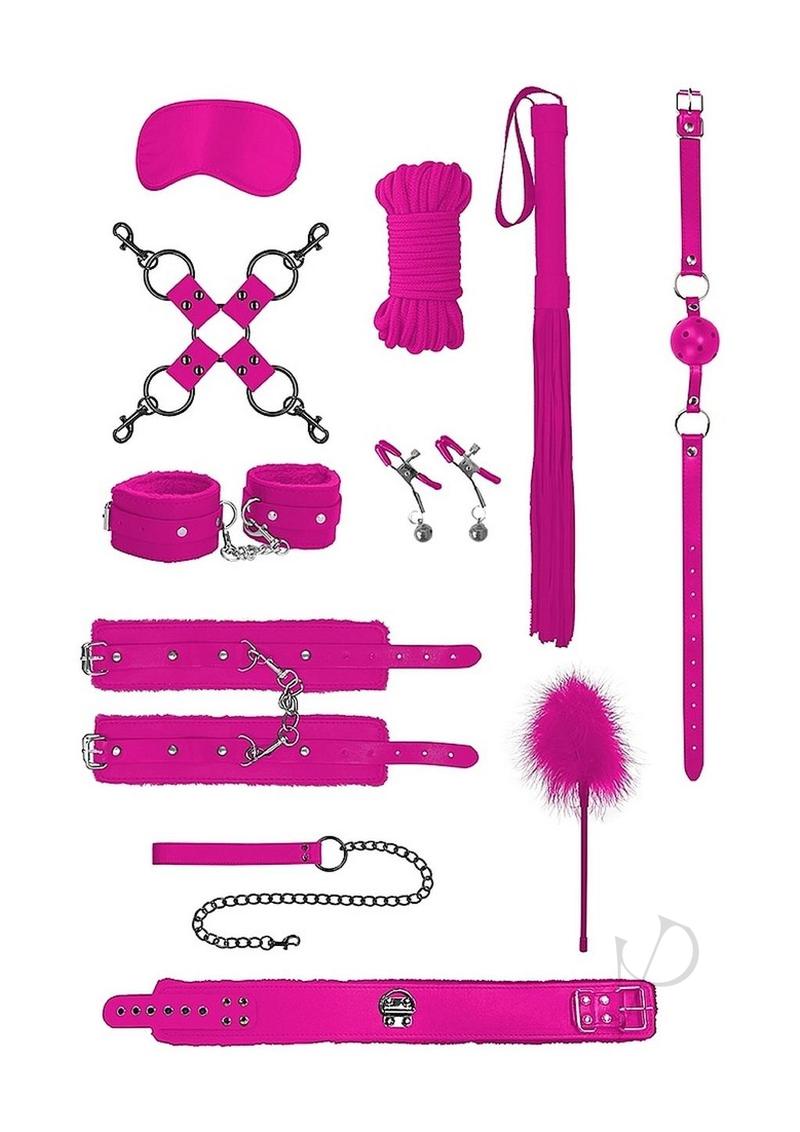 Ouch Intermediate Bondage Kit Pink