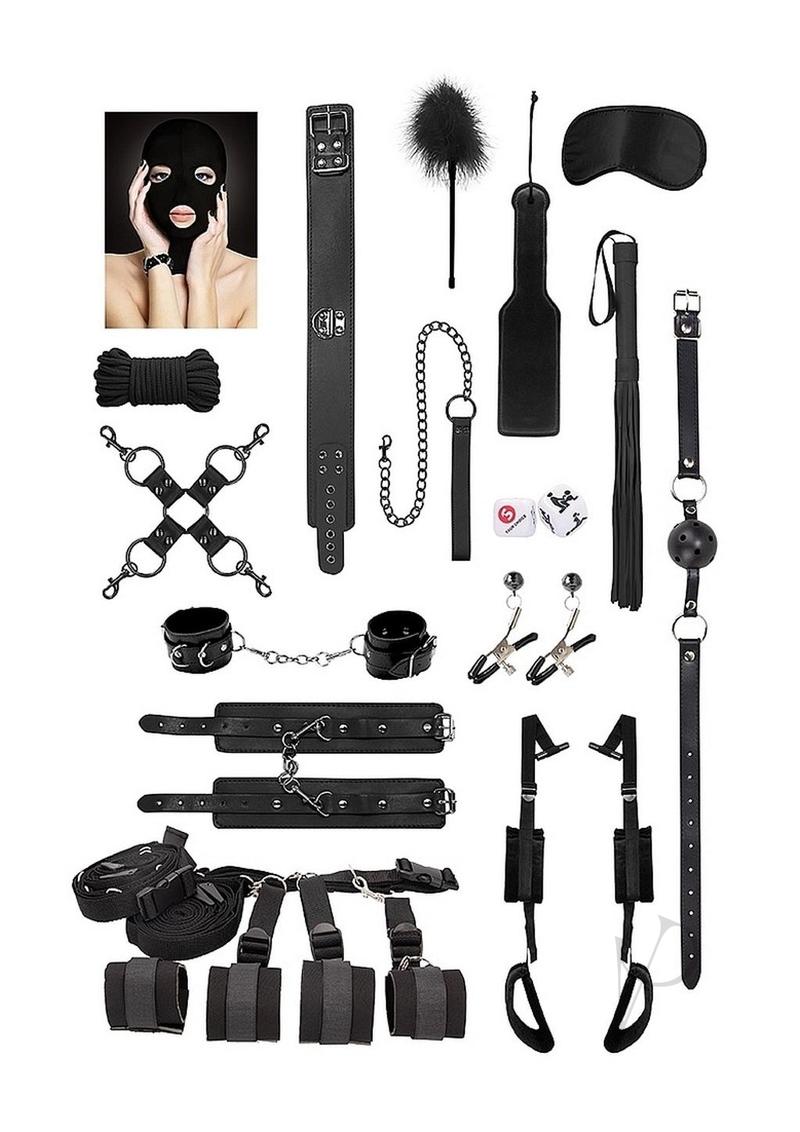 Ouch Advanced Bondage Kit Black