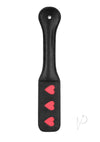 Ouch Paddle Hearts Black