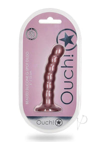 Ouch Beaded Gspot Dildo 5 Ros
