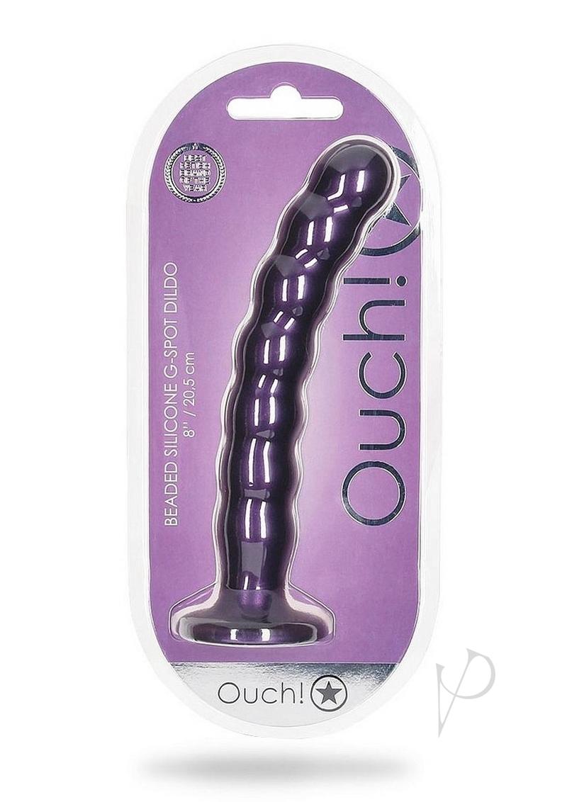 Ouch Beaded Gspot Dildo 8 Prp