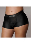 Ouch Vibe Strap On Boxer M/l Blk Xl/xxl