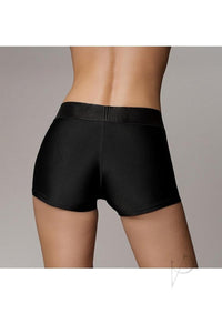 Ouch Vibe Strap On Boxer Xs/sm Blk