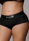 Ouch Vibe Strap On Brief Xl/xxl Blk