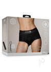 Ouch Vibe Strap On Brief Xs/s Blk