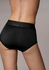 Ouch Vibe Strap On Brief Xs/s Blk