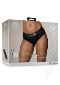 Ouch Vibe Strap On High Cut M/l Blk