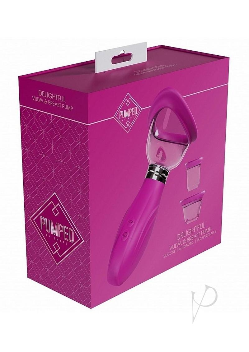 Pumped Delight Auto Vulva Clit Pump Pnk