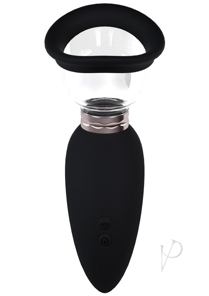 Pumped Arousing Auto Vulva Clit Pump Blk