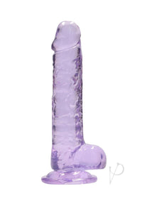 Realrock Crystal Clear Dildo Ball 7 Pur