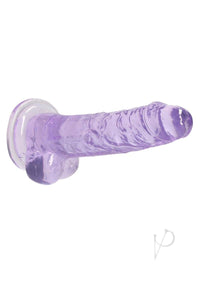 Realrock Crystal Clear Dildo Ball 7 Pur