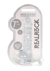 Realrock Crystal Clear Dildo Ball 7 Tra