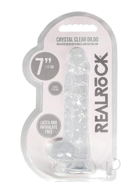 Realrock Crystal Clear Dildo Ball 7 Tra