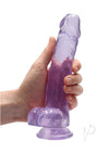 Realrock Crystal Clear Dildo Ball 8 Pur