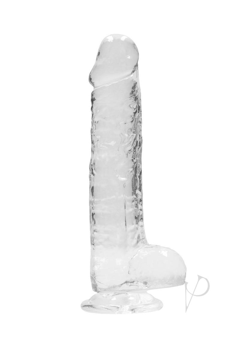 Realrock Crystal Clear Dildo Ball 8 Tra