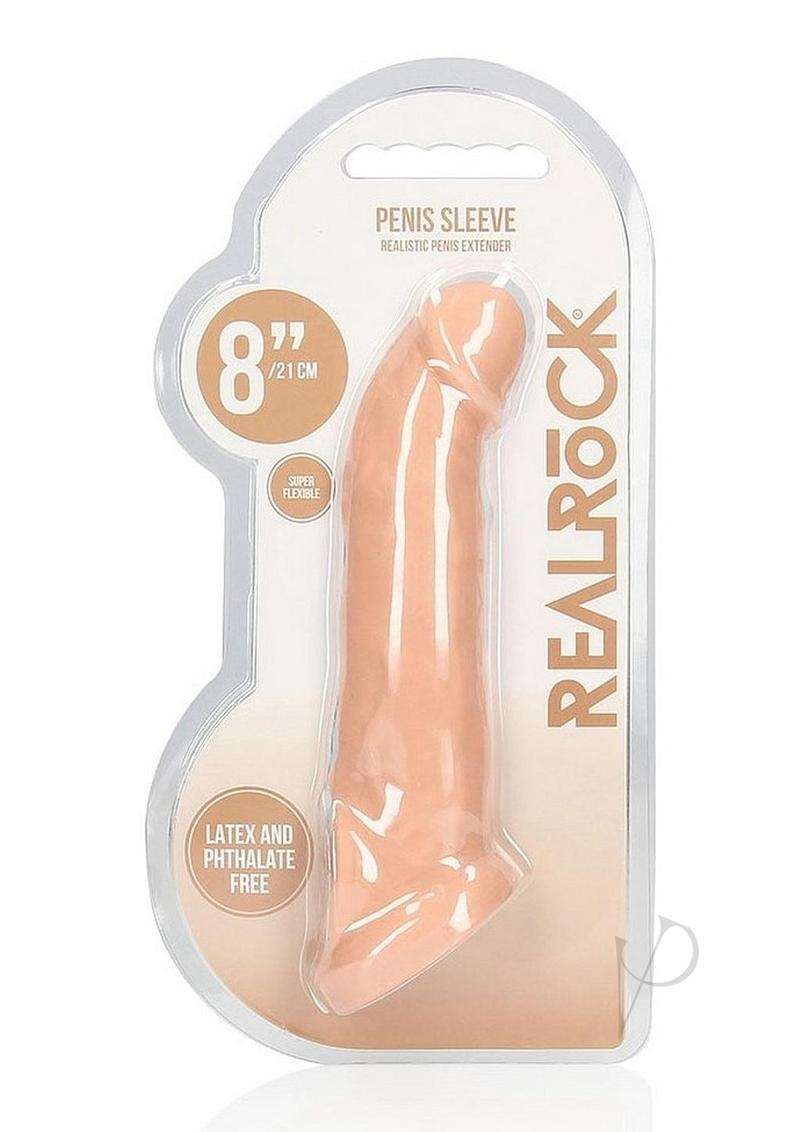 Realrock  skin Penis Ext Rings 8 Fle