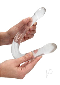 Realrock Crystal Clear Dbl Dildo 17 Tra