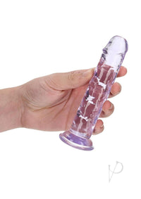 Realrock Crystal Straight Dildo 6 Pur