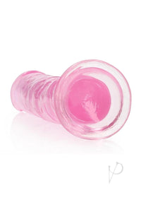 Realrock Crystal Straight Dildo 7 Pnk