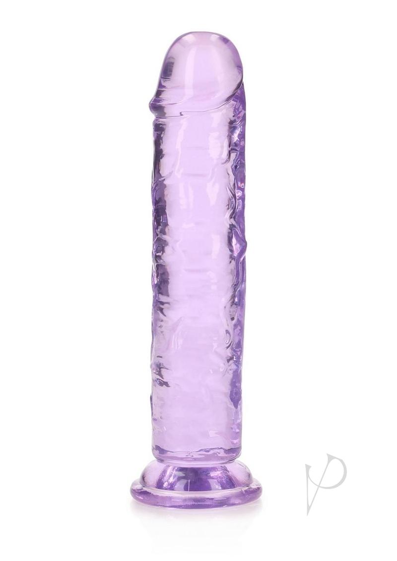 Realrock Crystal Straight Dildo 7 Pur