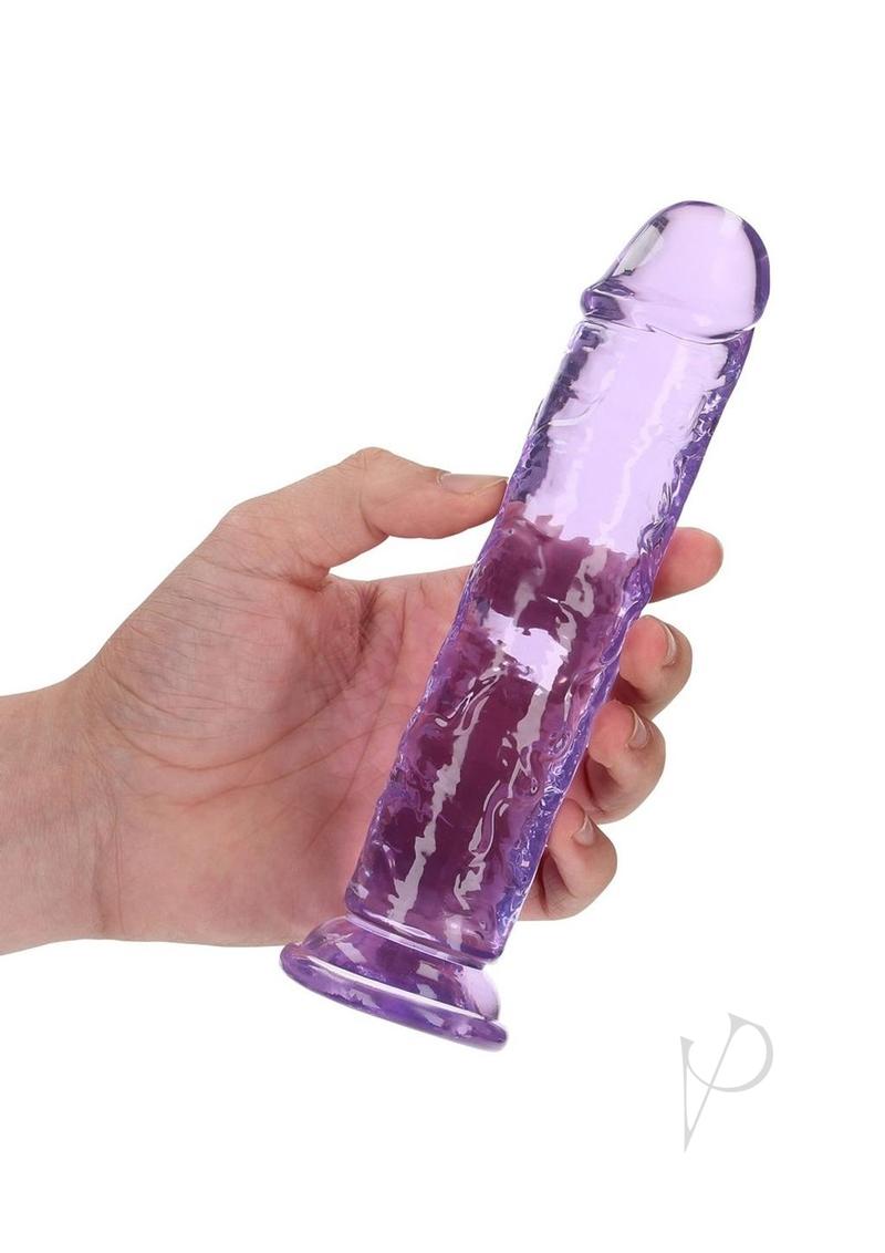 Realrock Crystal Straight Dildo 7 Pur